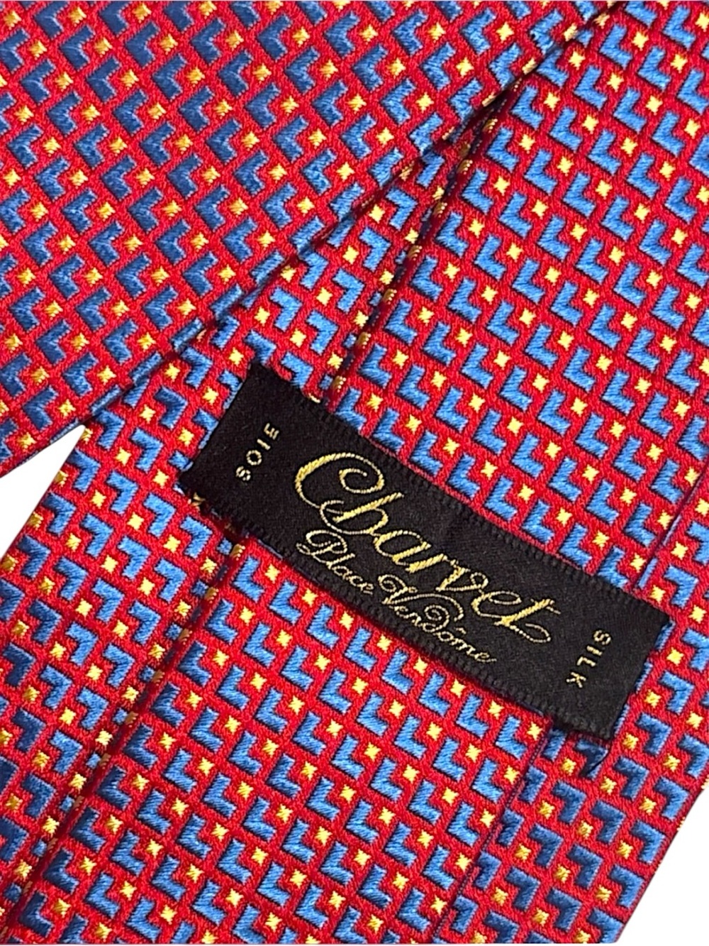 CHARVET silk vintage tie